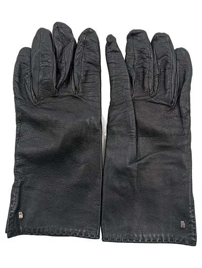 Roeckl Lederhandschuhe Damen Größe L Schwarz Klassisch Winter