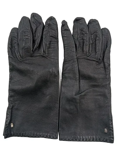 Roeckl Lederhandschuhe Damen Größe L Schwarz Klassisch Winter