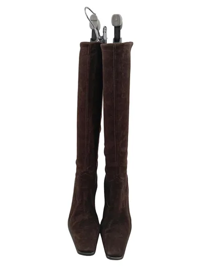 Peter Kaiser Damen Stiefel Wildleder Braun Gr. 3 / 35.5