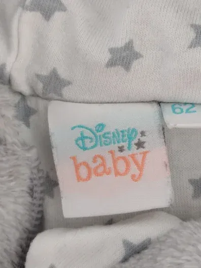 Disney Baby Schneeanzug Overall Fleece Grau Elefant Gr. 62 4