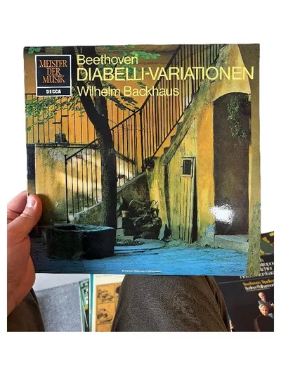 Beethoven Diabelli-Variationen Wilhelm Backhaus Vinyl LP Decca Klassik