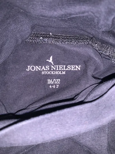 Jonas Nielsen Stockholm Rollkragenpullover Blau Gr. 116-122 Basic Langarm