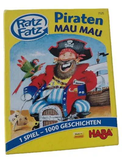 HABA Ratz Fatz Piraten Mau Mau Kartenspiel Kinder Abenteuer
