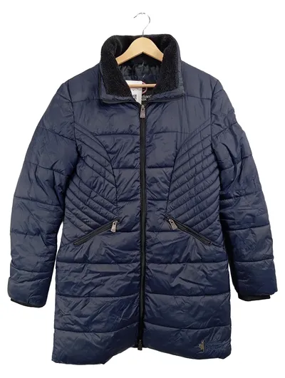Canadian Peak Damen Steppjacke Winterjacke Blau Gr. 38, M Outdoor