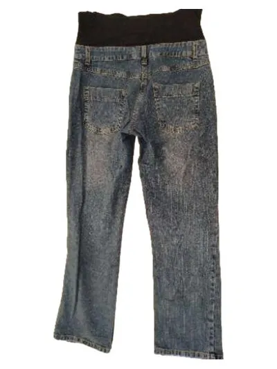 bonprix collection Damen Umstandsjeans Jeans Hose Blau Gr. 40