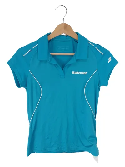 Babolat Damen Tennis Poloshirt Gr. S türkis Sport Polo Shirt