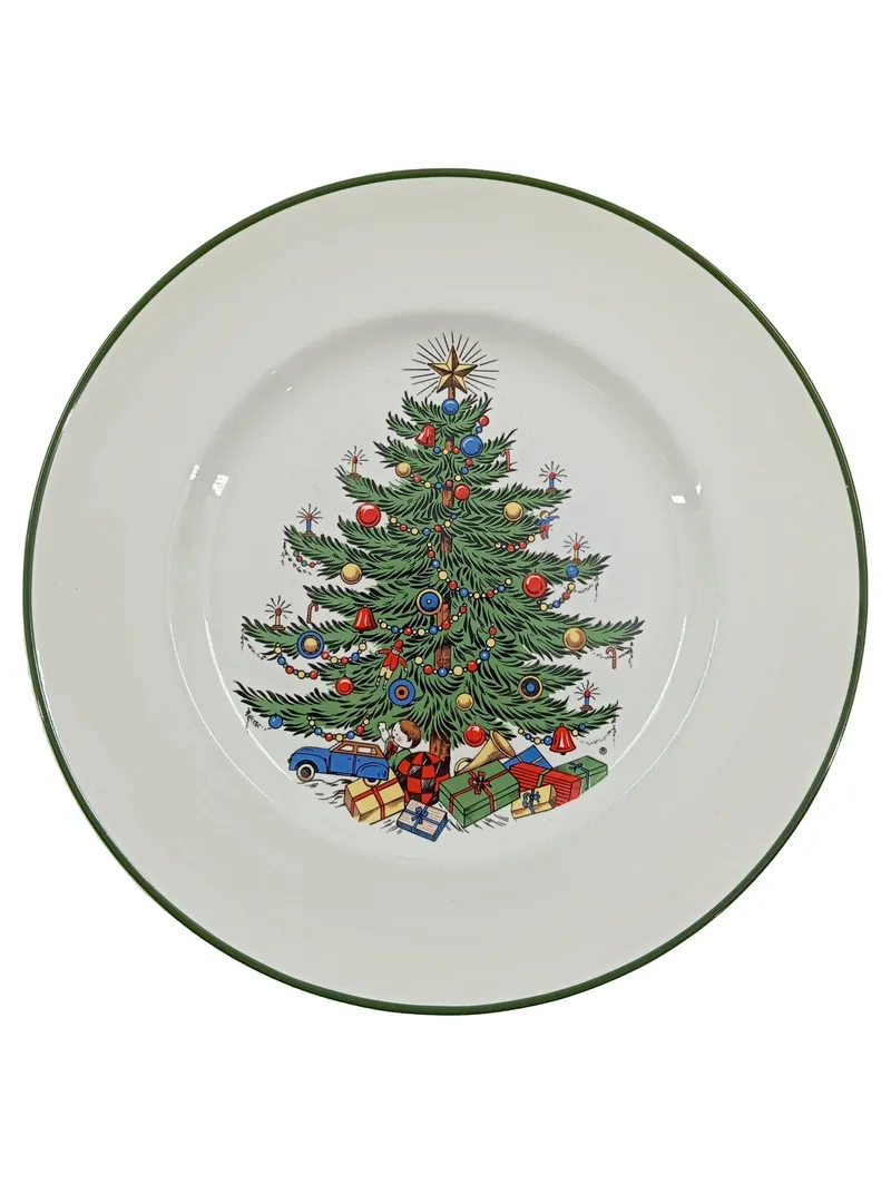 Cuthbertson Original Christmas Tree Essteller 21 cm Porzellan Weihnachten 1