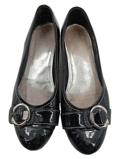 Högl Damen Pumps Lackleder Schwarz Gr. 38.5 Klassisch Elegant