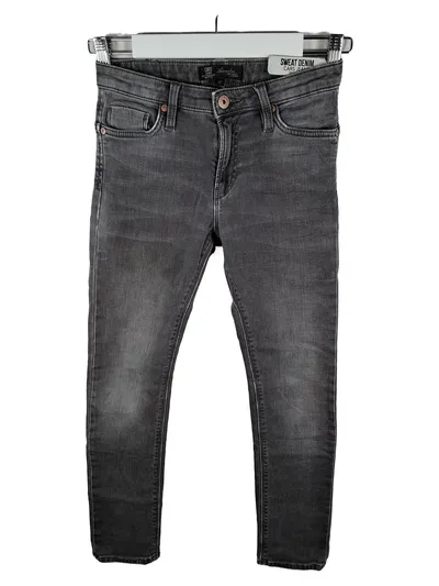 Cars Jeans Slim Fit Jeans Kinder Gr. 152 Grau Sweat Denim Stretch