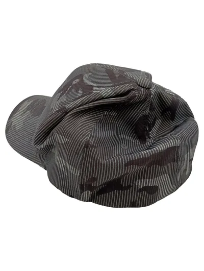 Flexfit Camouflage Baseball Cap Herren Grau Gr. S, M Outdoor