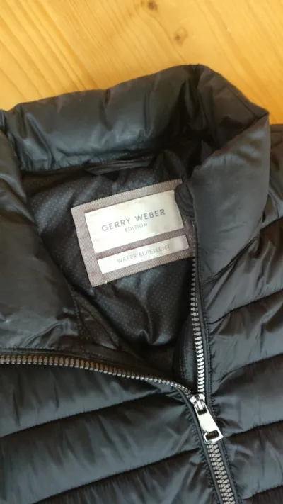 Gerry Weber Edition Damen Steppjacke Schwarz Gr. L Water Repellent