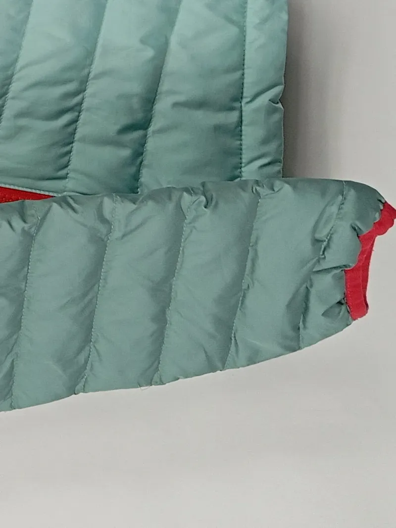 Columbia Damen Steppjacke Daunenjacke Kapuze Türkis Gr. S 6