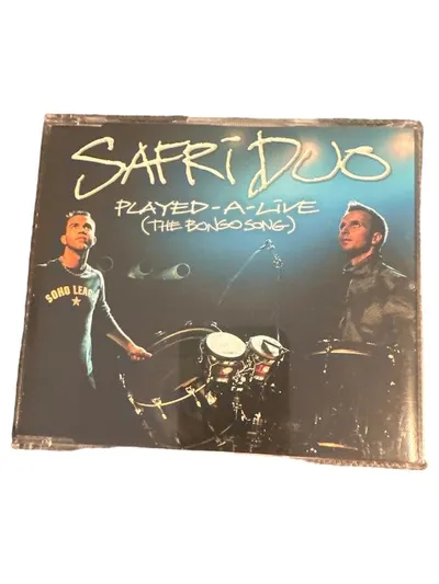Safri Duo - Played-A-Live (The Bongo Song) CD Single Elektronische Musik
