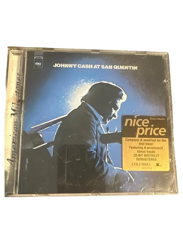 Johnny Cash - At San Quentin CD Album Country Musik Columbia Remastered 1