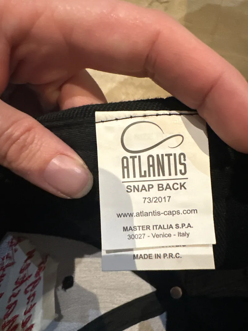 Atlantis Fan Basecap Metzger Maschinerie Snapback Schwarz one size Herren 3