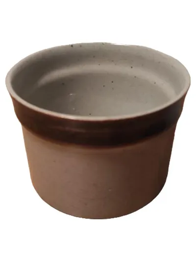 Knabstrup Keramik Auflaufform Vintage Braun 10cm