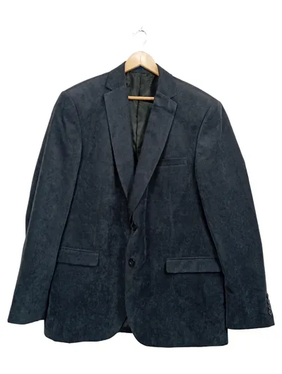 A.W. Dunmore Herren Sakko Cordjacke Blau Gr. 58 Klassisch Business