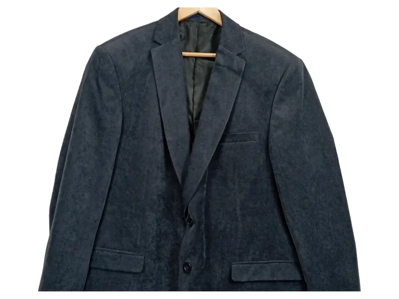 A.W. Dunmore Herren Sakko Cordjacke Blau Gr. 58 Klassisch Business 2