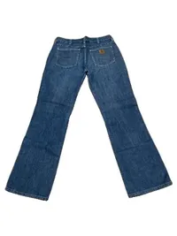 Carhartt Jeans Bootcut Herren W30 L31 Blau Denim Hose Baumwolle 2