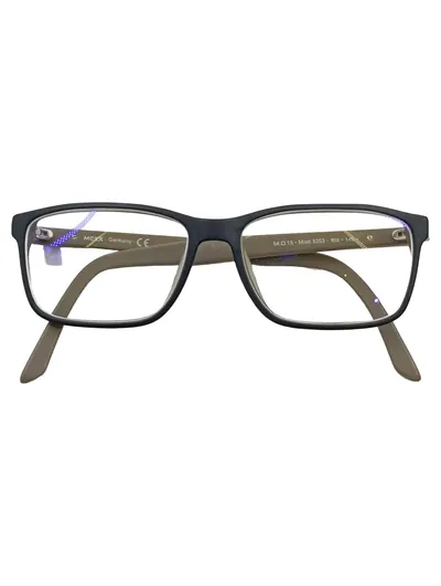 Mexx Brille Gestell Mod. 5353 Grau Kunststoff 54-15-140 Damen Herren