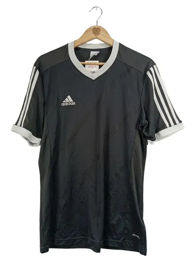 Adidas Herren Sport Shirt Climalite Trikot Schwarz Gr. M