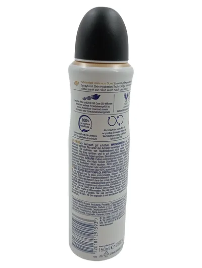 Dove Advanced Care Invisible Dry Damen Deodorant Spray 150ml 72h