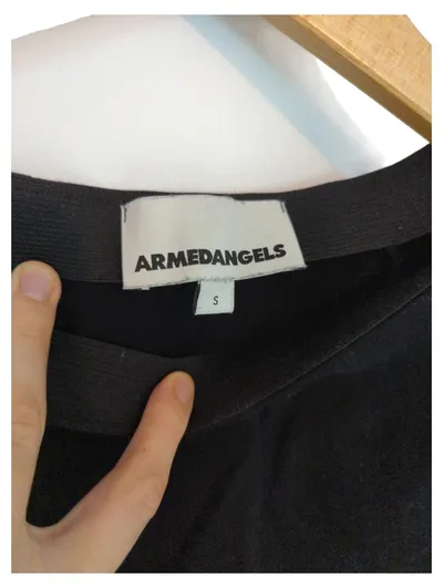 ARMEDANGELS A-Linienrock Damen Gr. 36, S Schwarz Basic