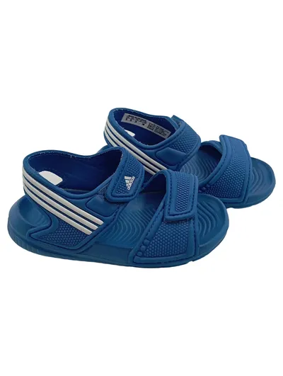 Adidas Akwah Kinder Sandalen Gr. 35 Blau Klettverschluss Outdoorsandalen