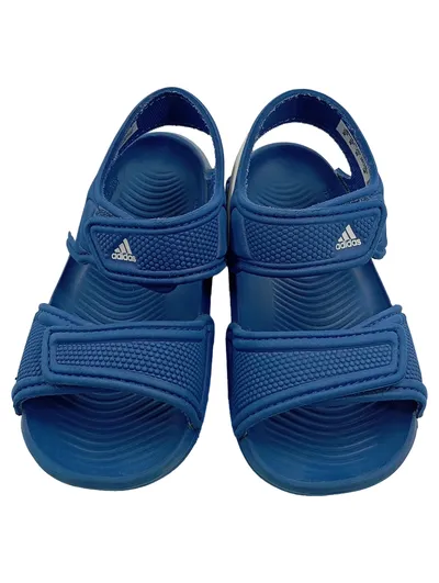 Adidas Akwah Kinder Sandalen Gr. 35 Blau Klettverschluss Outdoorsandalen