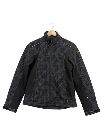 Icepeak Damen Softshelljacke Outdoor Jacke Schwarz Gr. 36 S