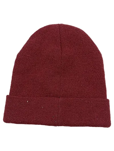 Eisbär Mütze Beanie Rot Polyacryl Outdoor Wintermütze Unisex