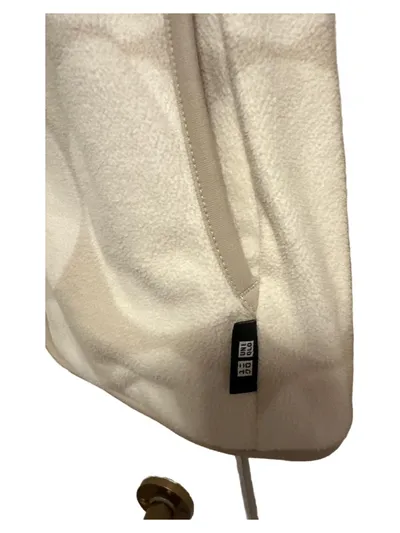 UNIQLO Fleecejacke Kinder Gr. 152 Beige Punkte