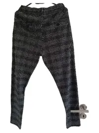 Eight2Nine Damen Cordhose Kariert Grau Gr. 33, W33 Casual Freizeit 3
