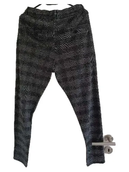 Eight2Nine Damen Cordhose Kariert Grau Gr. 33, W33 Casual Freizeit 3