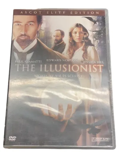 The Illusionist DVD Edward Norton Jessica Biel Paul Giamatti Drama