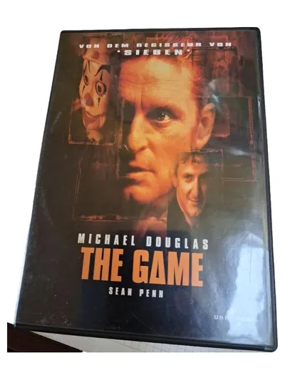 The Game DVD Thriller Michael Douglas Sean Penn Universal Film