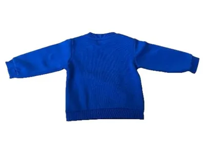 Adidas Baby Sweatshirt Blau Logo Print Gr. 74 6-9 Monate