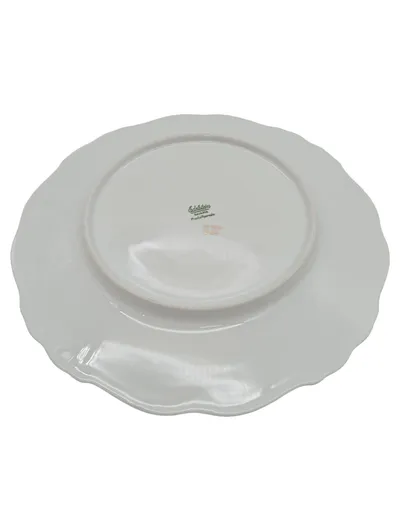 Edelstein Bavaria Sammelteller Porzellan Blumenmuster Goldrand 26cm