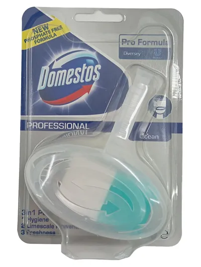 Domestos Professional Ocean WC-Stein Toilettenstein 3in1 Hygiene Frische 35g