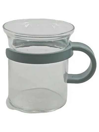 Bodum Glas Tasse mit Henkel 250ml Transparent Minimalistisch