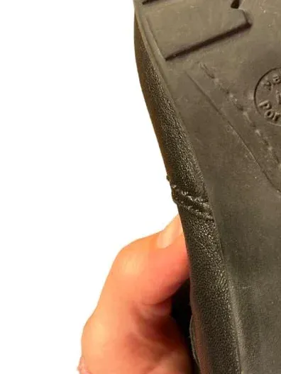 Gabor Damen Stiefeletten Schwarz Leder Gr. 38 Absatz 7cm Klassisch 6