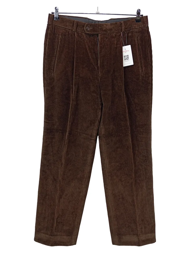 CARL GROSS Cordhose Herren Braun Größe 36 Cord Hose Klassisch NEU 1