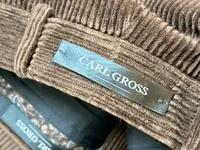 CARL GROSS Cordhose Herren Braun Größe 36 Cord Hose Klassisch NEU 2