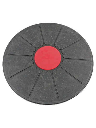 Crivit Fitness Balance Board Therapiekreisel Wackelbrett Schwarz 40 cm