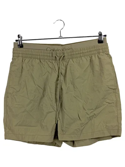 Calvin Klein Herren Sport Shorts Kurze Hose Gr. 50 L Oliv