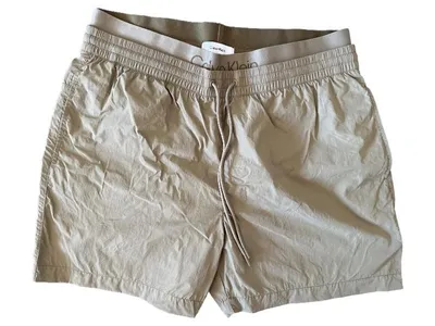 Calvin Klein Herren Sport Shorts Kurze Hose Gr. 50 L Oliv