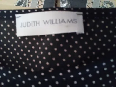 Judith Williams Damen Pullover Schwarz Punkte Glockenärmel Gr. 38
