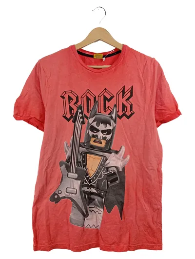 LEGO Batman Movie Rock T-Shirt Kinder Gr. 170/176 Rot Kurzarm