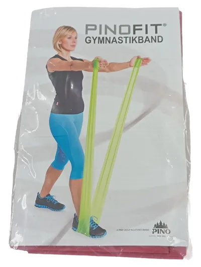 Pino Convertini Pinofit Gymnastikband Widerstandsband Fitnessband Rot