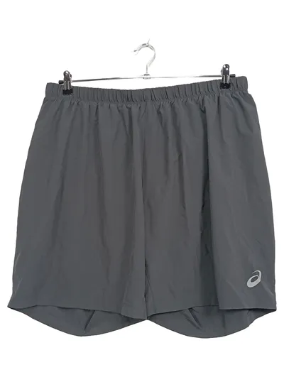 ASICS Laufshorts Herren 2XL Grau Sport Running Shorts Sporthose